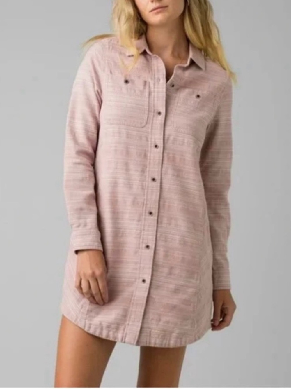 PrAna Organic Cotton Dryi Shirt Dress
